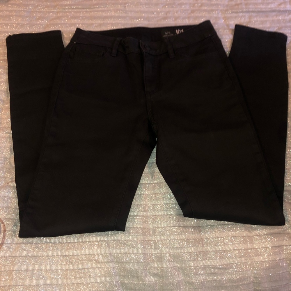 Black Armani Exchange super skinny pants